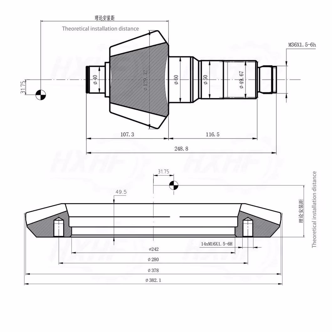 Bánh răng hypoid vát: Sản phẩm đúc thép chất lượng cao cho xe tải vận chuyển hình ảnh 13-description