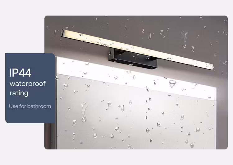Ánh Sáng Phòng Tắm LED Chống Nước IP20 IP44 Cho Đèn Gương hình ảnh 13-description