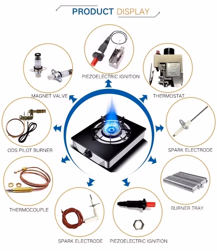 Bộ phần tử đánh lửa piezo điện cho việc nấu nướng và sử dụng bếp gas hình ảnh 13-description