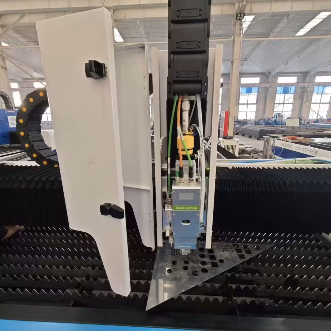 Máy cắt laser sợi quang kiểu gantry kích thước lớn dành cho công việc cắt chính xác và nhanh chóng hình ảnh 13-description