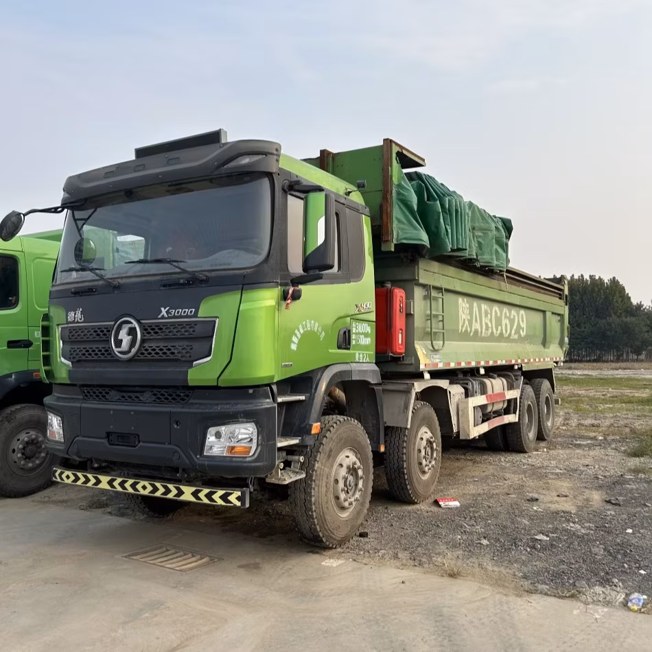Bánh xe dẫn động Euro3 Euro5 Xe tải nặng 430HP X3000 F3000 Shacman - 8X4 6X4 hình ảnh 13-description
