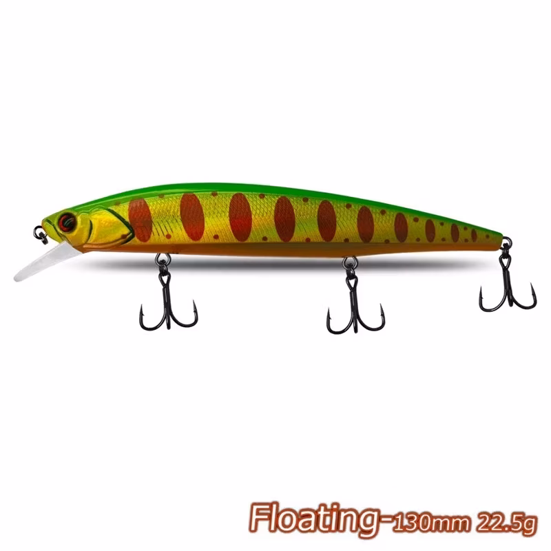 130mm/22.5g Mồi Cứng Cho Câu Cá Nổi hình ảnh 14-description