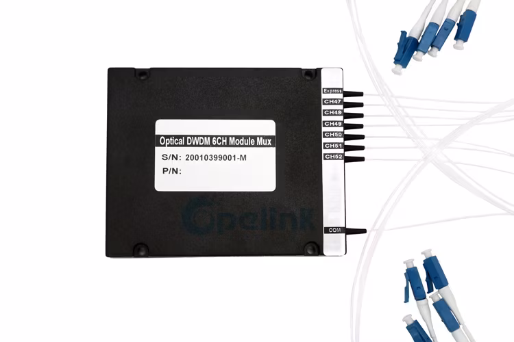 Mux Demux quang học DWDM OEM với hiệu suất cao: 6CH Mô-đun DWDM quang học hình ảnh 14-description