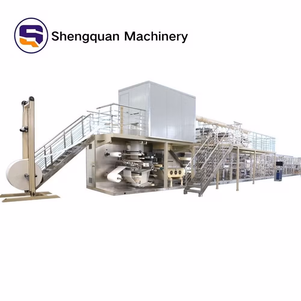 Máy sản xuất tấm lót y tế dùng một lần 300m với hiệu suất cao và tích hợp cảm biến hình ảnh 14-description