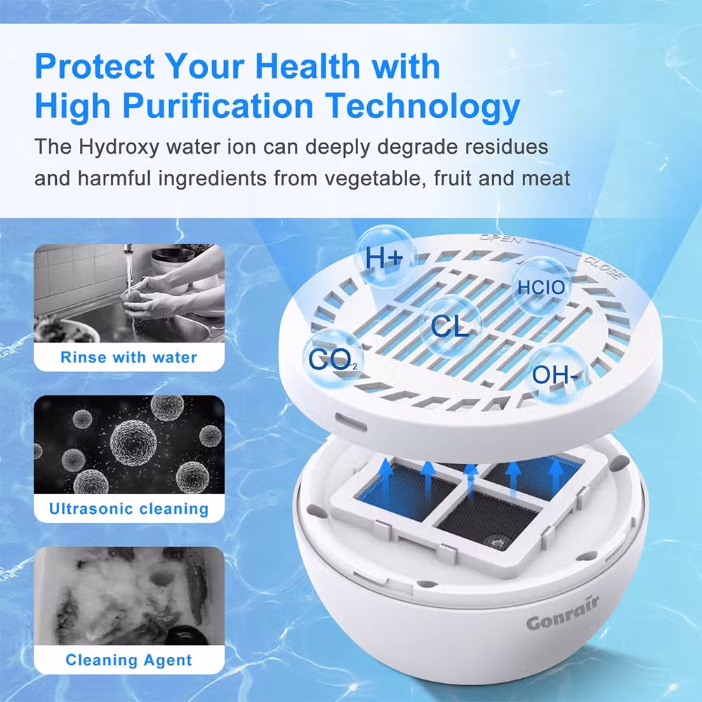 Máy rửa trái cây di động với công nghệ hydroxy nước ion: Giải pháp khử trùng an toàn cho rau quả hình ảnh 14-description