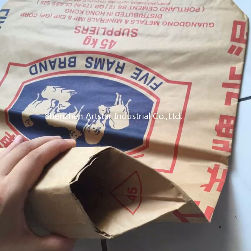 Túi Xi Măng Giấy Kraft có Van, In Logo và Dung tích 25kg 50kg hình ảnh 14-description