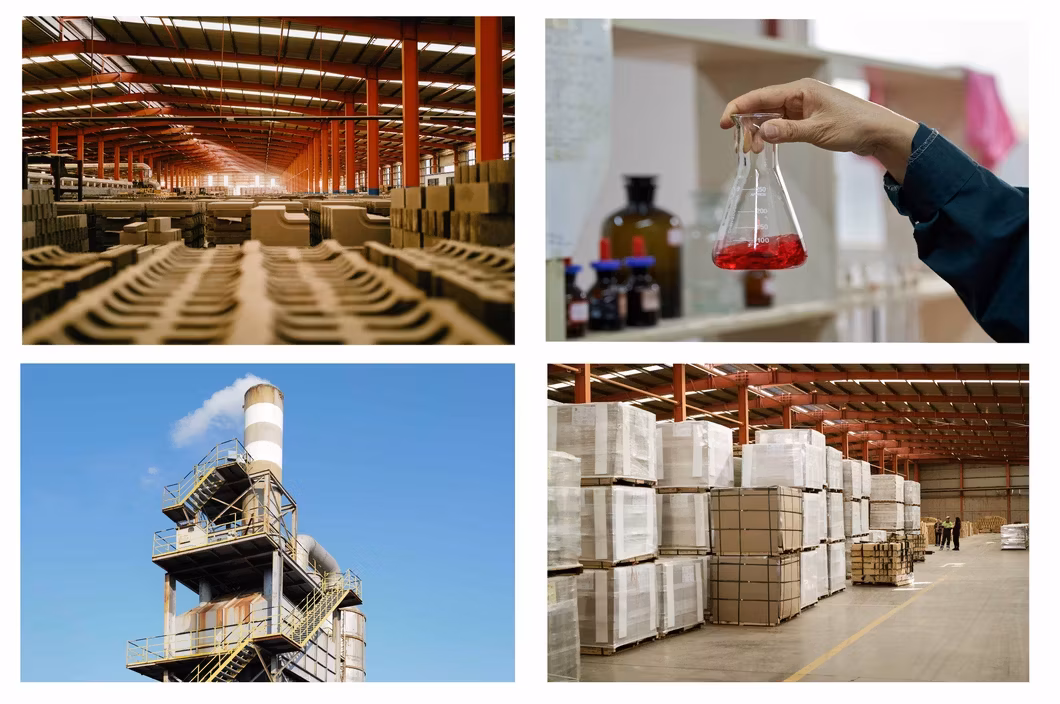Vật liệu mullite cách nhiệt với mật độ thấp và lớp lót gạch chịu lửa nhẹ hình ảnh 14-description