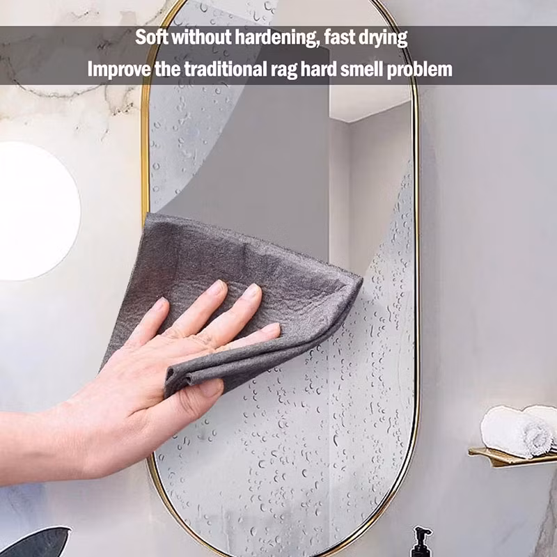 Miếng lau Esun Magic với công nghệ vi sợi đa chức năng, loại bỏ dấu vết và làm sáng gương cho xe nội trợ hình ảnh 14-description