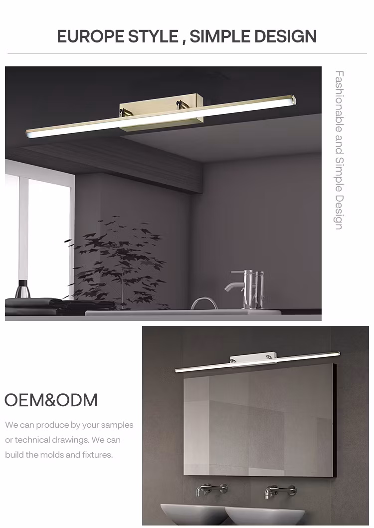 Ánh Sáng Phòng Tắm LED Chống Nước IP20 IP44 Cho Đèn Gương hình ảnh 14-description