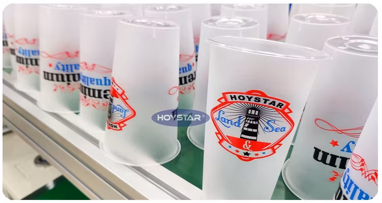 Thiết bị in lụa tự động đa màu cho cốc và chai hình trụ hình ảnh 14-description