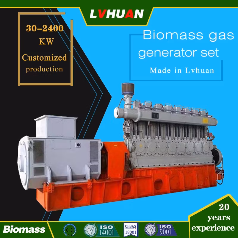 300kw -500kw Máy phát điện khí sinh học với 500/600rpm Tốc độ thấp và sự cố thấp hình ảnh 14-description