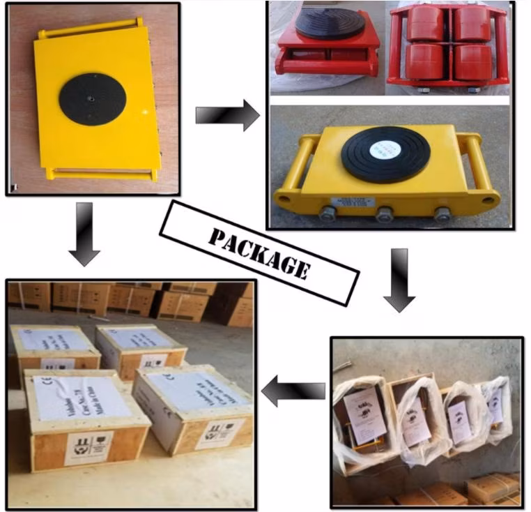 Bánh xe có khả năng quay 360 độ giúp di chuyển tải dễ dàng hình ảnh 15-description