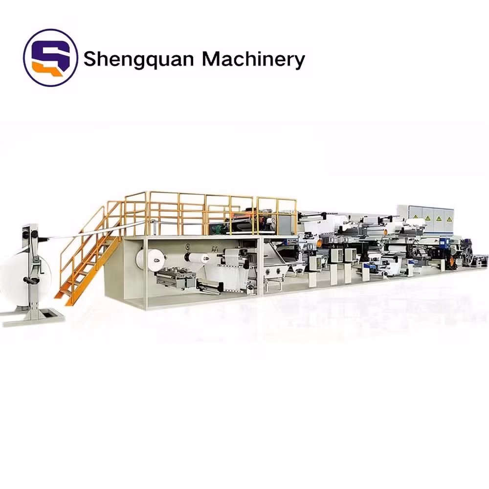 Máy sản xuất tấm lót y tế dùng một lần 300m với hiệu suất cao và tích hợp cảm biến hình ảnh 15-description