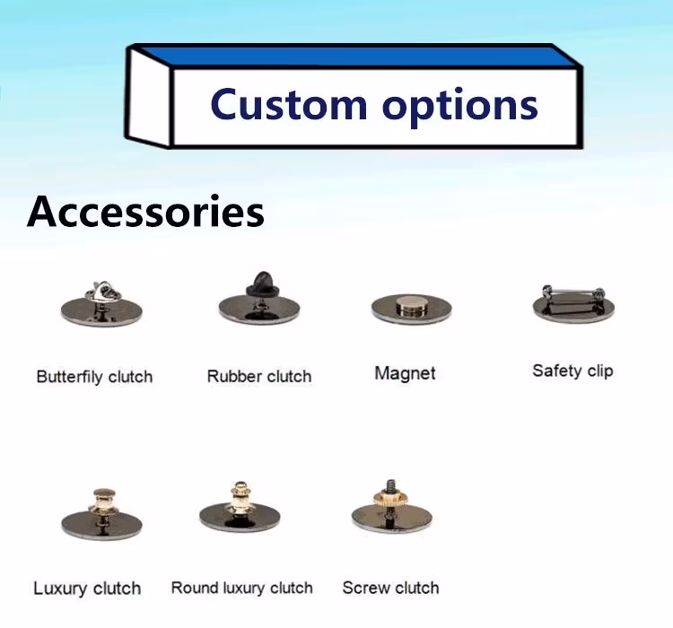 Pin đeo áo tên vải màu đỏ chất lượng ưu việt hình ảnh 15-description