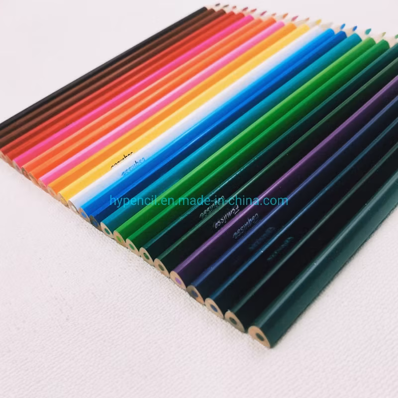 Bộ bút chì màu văn phòng trường học, dụng cụ nghệ thuật 24 màu hình ảnh 15-description
