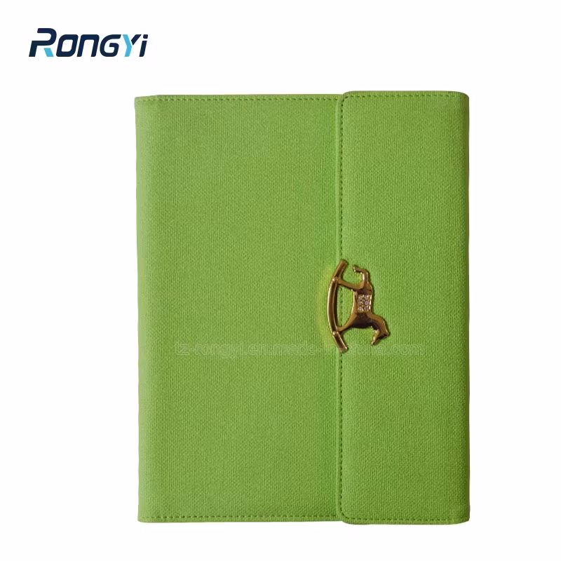Sổ tay in bìa mút PU có khóa đóng nút hình ảnh 15-description