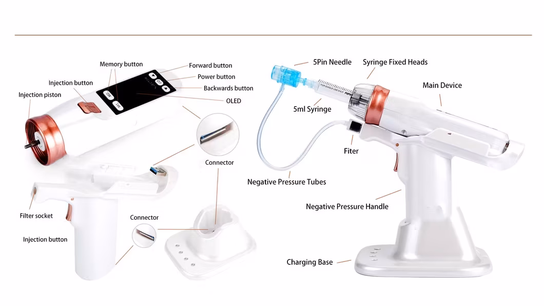 Dermapen không kim tái tạo tóc và da: Máy tiêm meso hiệu quả cho cơ thể hình ảnh 15-description
