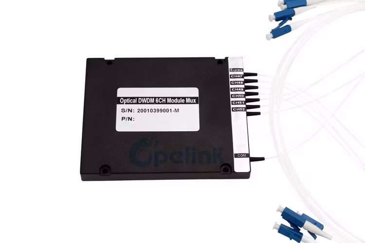 Mux Demux quang học DWDM OEM với hiệu suất cao: 6CH Mô-đun DWDM quang học hình ảnh 15-description