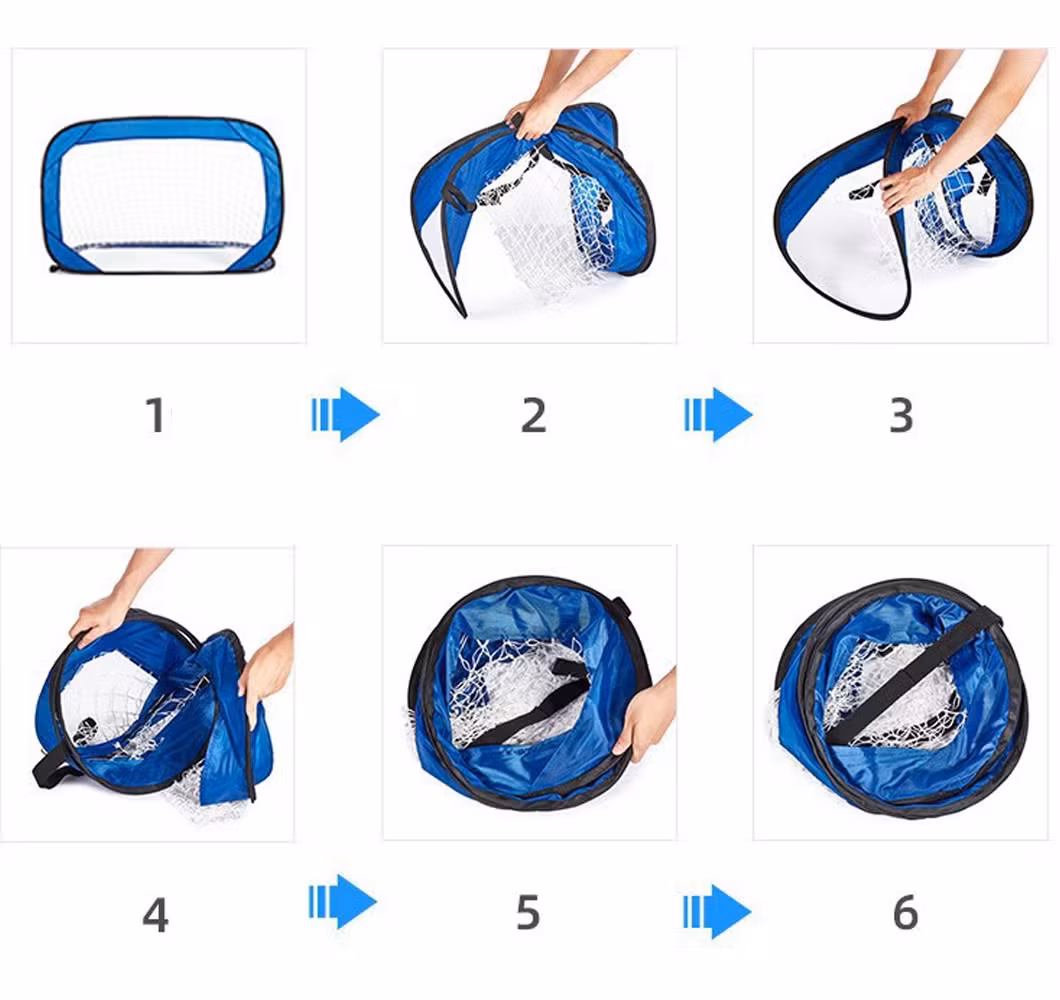 Cổng bóng đá gập nhẹ tiện lợi cho tập luyện ở mọi nơi, đi kèm túi đựng tiện dụng hình ảnh 15-description