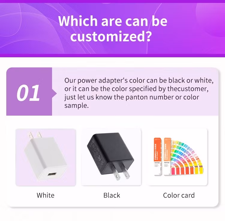 Bộ chuyển đổi nguồn du lịch USB UL GS FCC Ukca ETL - Sạc tường các mức công suất khác nhau và phích cắm USB kiểu EU dọc hình ảnh 15-description