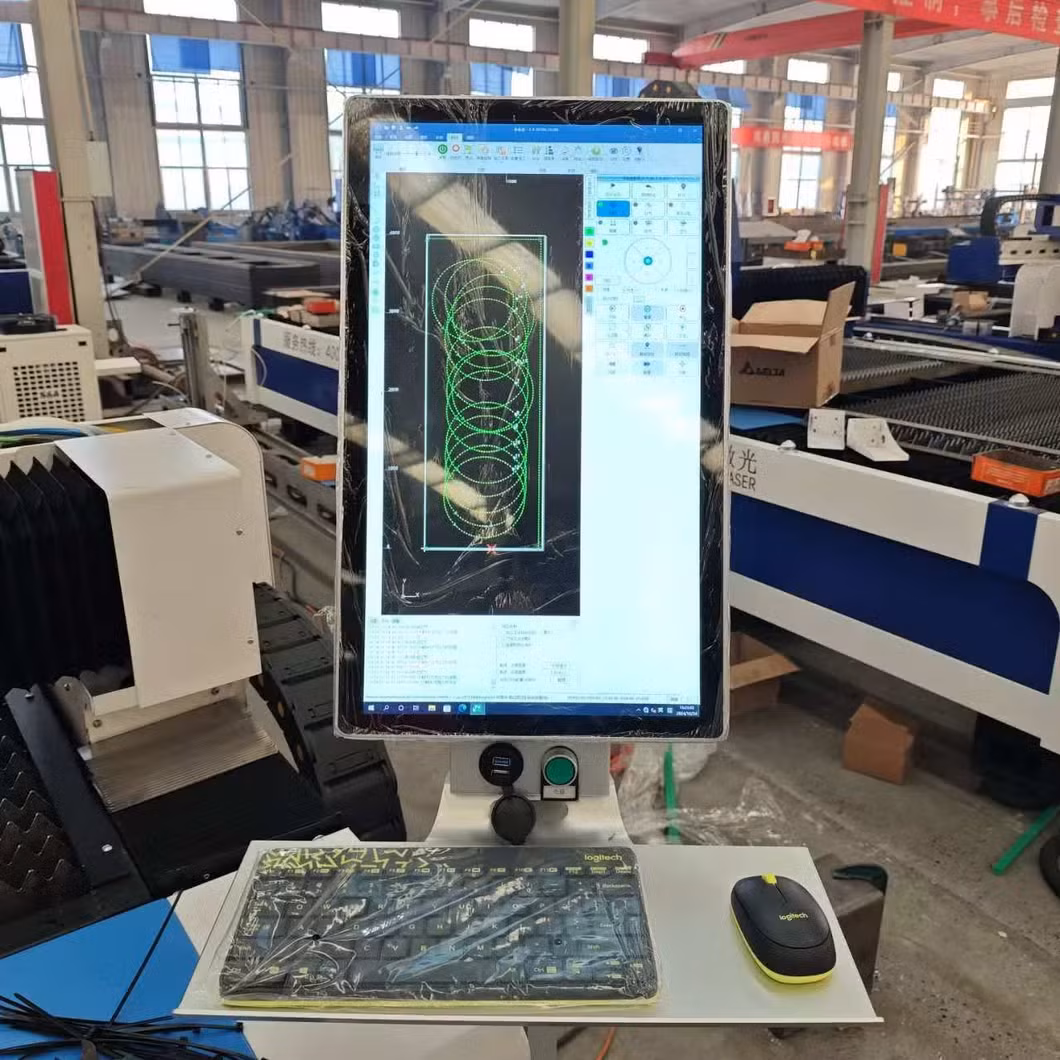 Máy cắt laser sợi quang kiểu gantry kích thước lớn dành cho công việc cắt chính xác và nhanh chóng hình ảnh 15-description