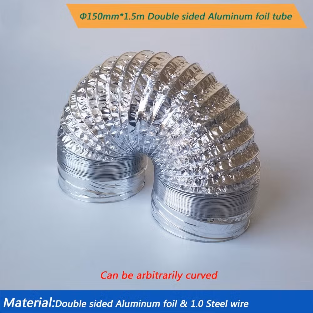 Ống linh hoạt thông gió cho thiết bị máy sấy quần áo PVC HAVC hình ảnh 15-description