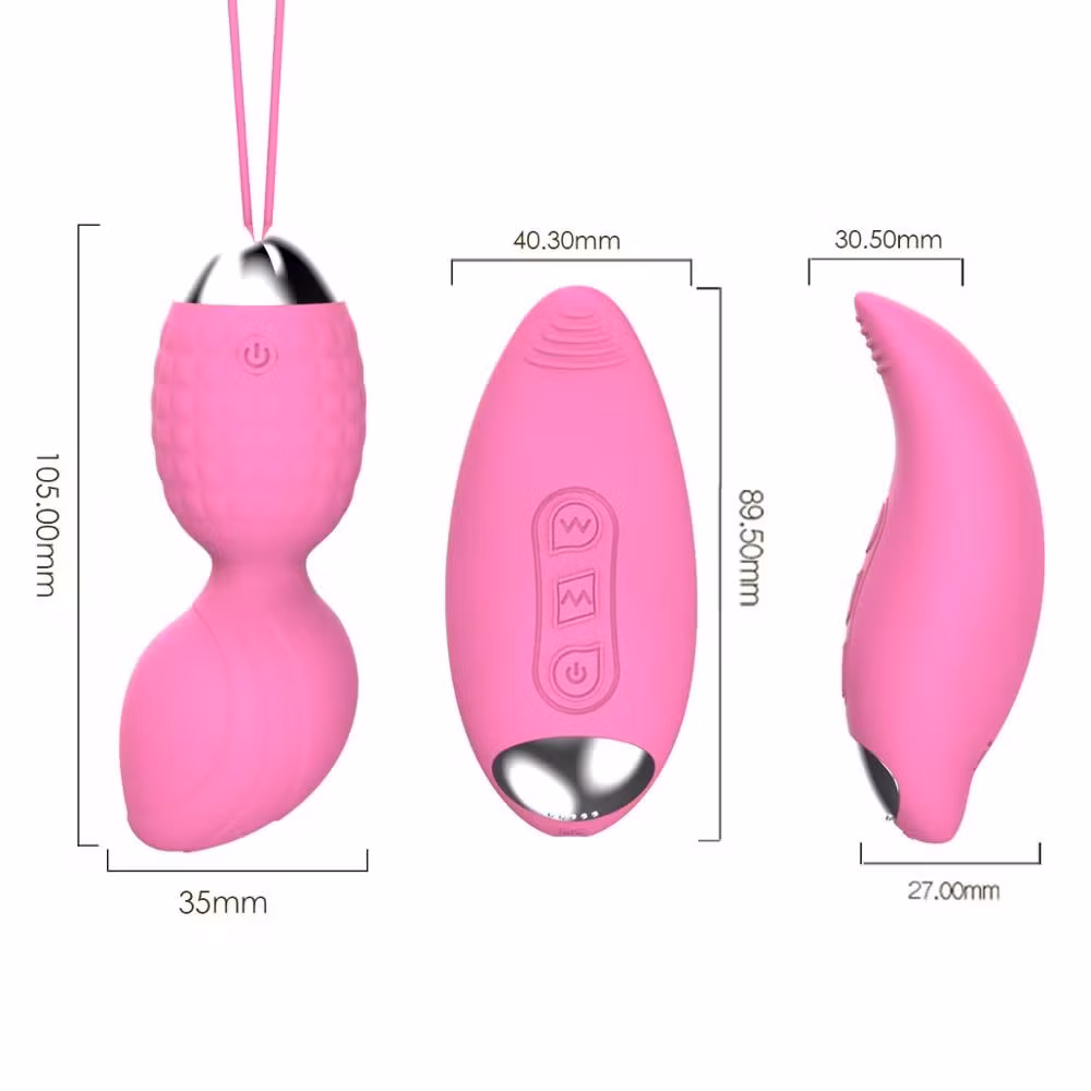Đồ chơi tình dục kích thích G-Spot và âm vật, có thể điều khiển từ xa không dây, phù hợp cho cả phụ nữ và cặp đôi hình ảnh 15-description