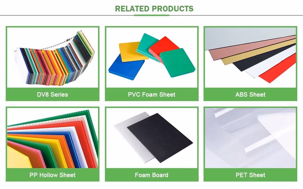 1220*2440mm Bảng nhựa PVC/ Màu Forex Rigid Celuka Foam - Sản phẩm chất lượng cao cho Bảng hiển thị, Khắc Biển báo và In UV hình ảnh 15-description