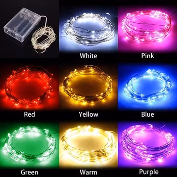 Dải đèn LED Fairy kiểu rèm 3m - Sự lựa chọn hoàn hảo cho trang trí Giáng sinh, vườn hoặc đám cưới hình ảnh 15-description