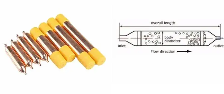 Bộ lọc đồng dung tích 15g cho hệ thống làm lạnh hình ảnh 13-description