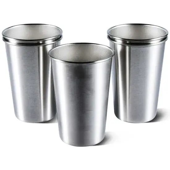 Pint Cốc Thép Không Gỉ Chất Lượng cao cho Uống Bia và Nước Uống, Phù Hợp sử dụng tại Quán Bar, Nhà Hàng và Gia Đình hình ảnh 1-description