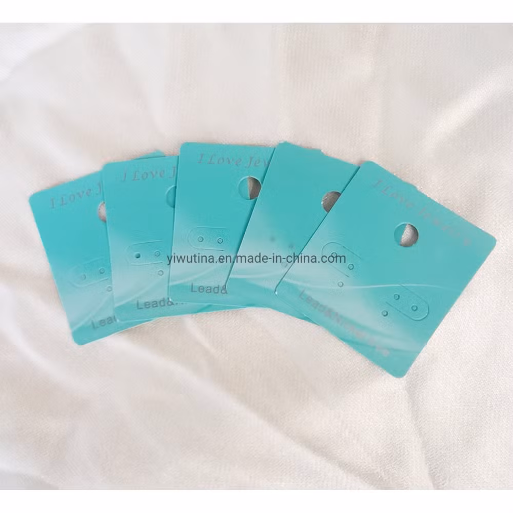 Thẻ Đeo Bông Tai Giấy Xanh Tùy Chỉnh - Lựa Chọn Phong Cách Cho Trưng Bày Trang Sức và Dây Chuyền hình ảnh 16-description