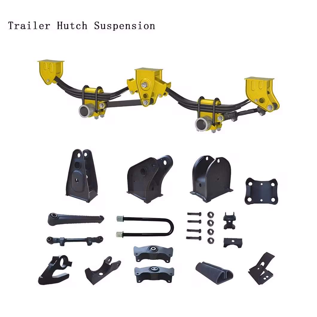 32t Nhà máy Treo Điểm Đơn Bogi Rơ Moóc Cơ Khí Nặng - Hệ Thống Treo Cơ Khí Tối Ưu hình ảnh 16-description