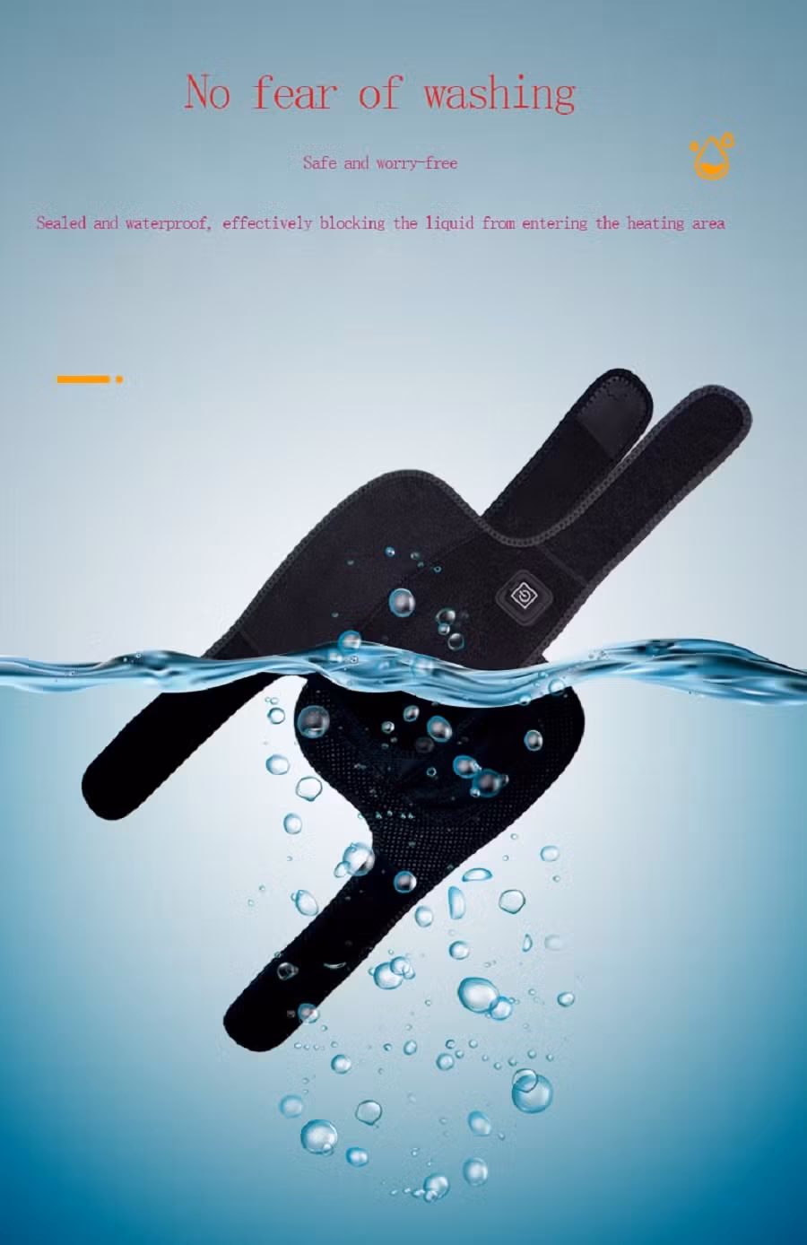 Đệm sưởi ấm khuỷu tay mùa đông, công nghệ USB phát nhiệt hồng ngoại, hỗ trợ giảm đau và điều chỉnh nhiệt độ hình ảnh 16-description