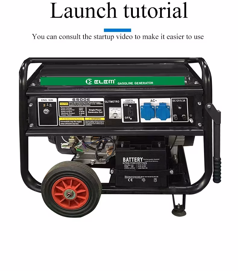Bộ điều khiển máy phát điện xăng nhỏ công suất 8.75kVA và 6000W hình ảnh 16-description