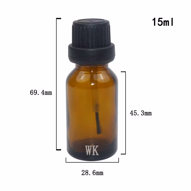 15ml Hộp ngâm móng acrylic – Sản phẩm tẩy sơn móng tay với cọ hình ảnh 16-description