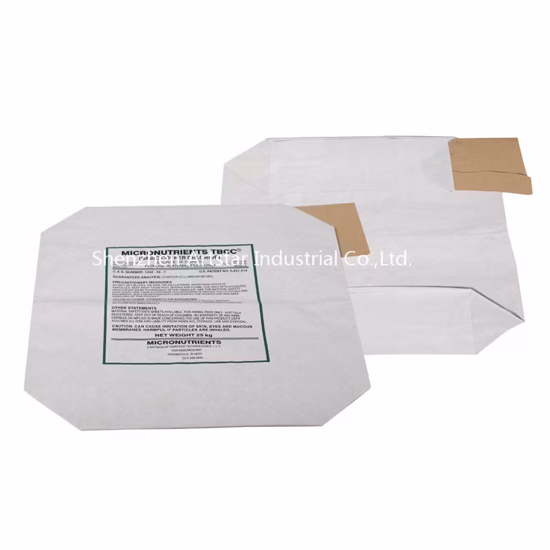 Túi Xi Măng Giấy Kraft có Van, In Logo và Dung tích 25kg 50kg hình ảnh 16-description