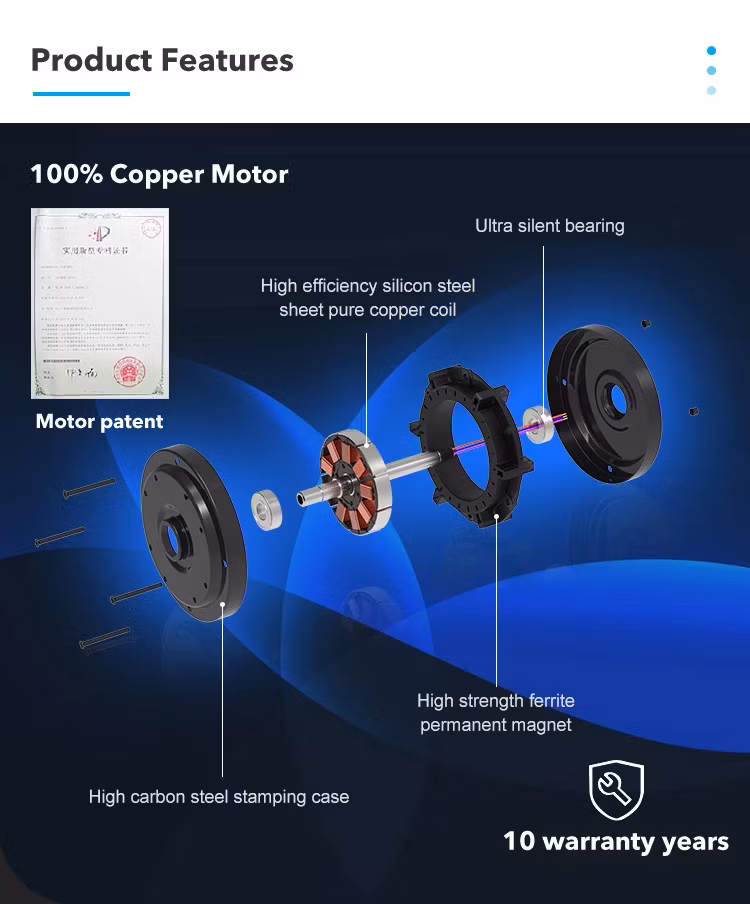 Quạt trần điều khiển từ xa với cánh quạt ABS trang trí phổ biến cho không gian gia đình hình ảnh 16-description