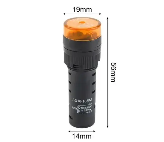 Chuông kim loại quang âm công nghiệp 24V - 16mm/19mm/22mm: Chất lượng đỉnh cao