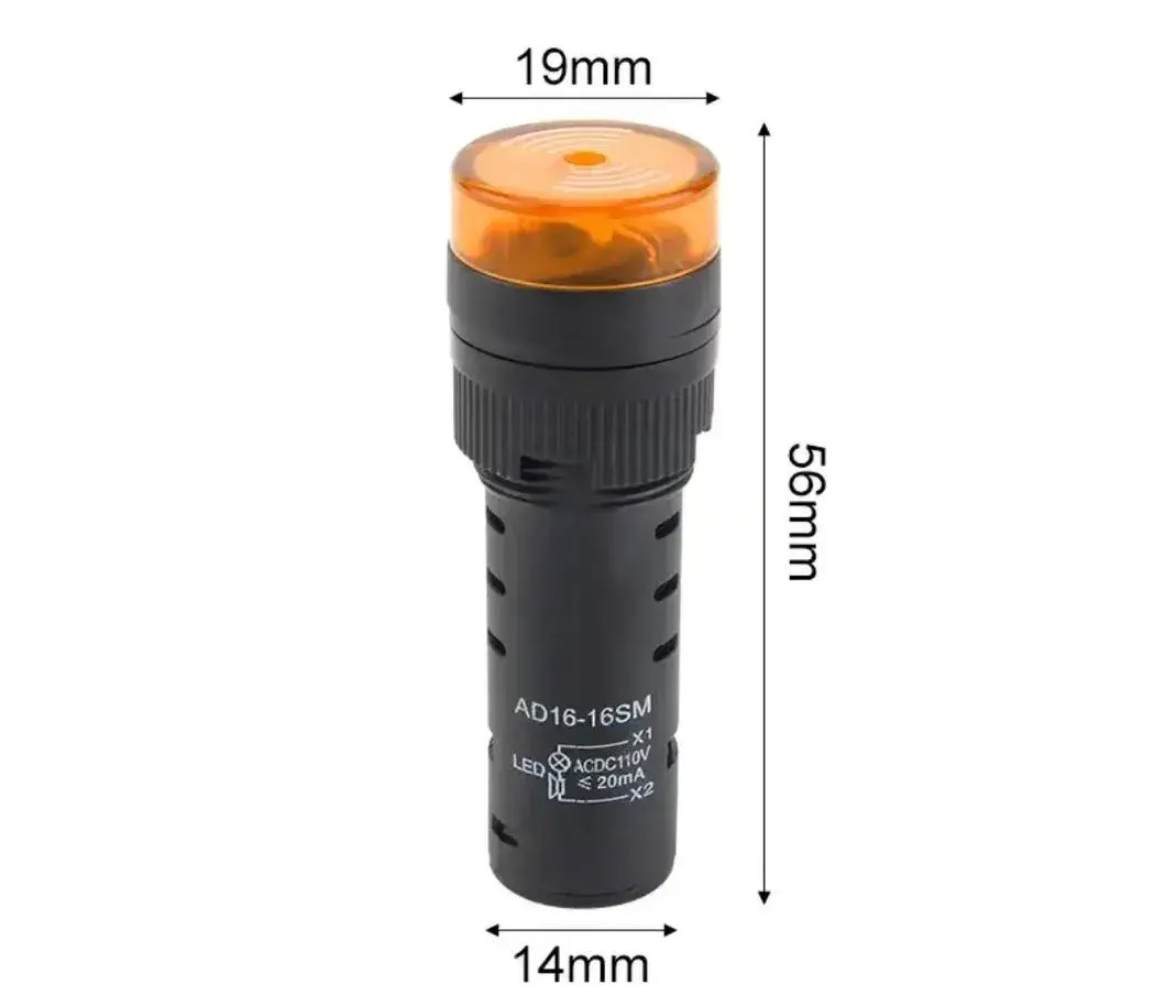Chuông kim loại quang âm công nghiệp 24V - 16mm/19mm/22mm: Chất lượng đỉnh cao hình ảnh 19-description