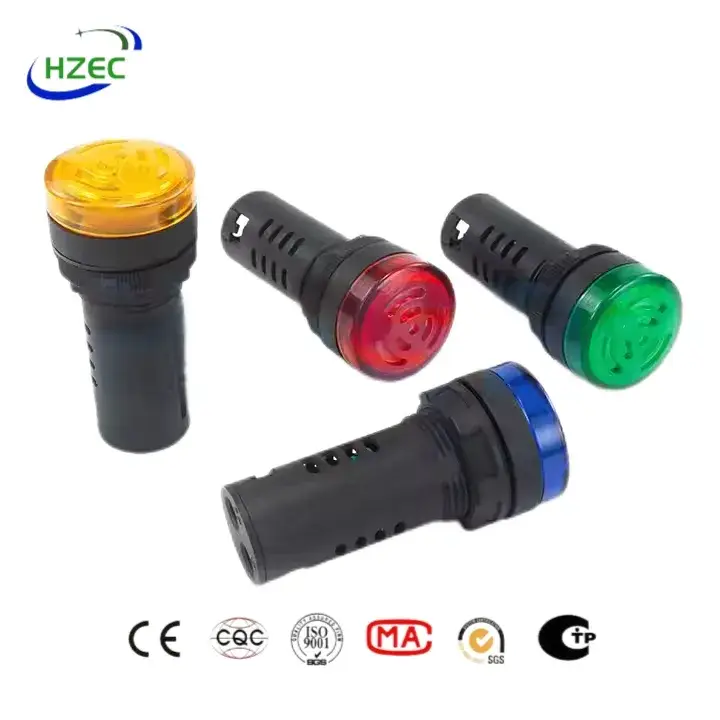 Chuông kim loại quang âm công nghiệp 24V - 16mm/19mm/22mm: Chất lượng đỉnh cao