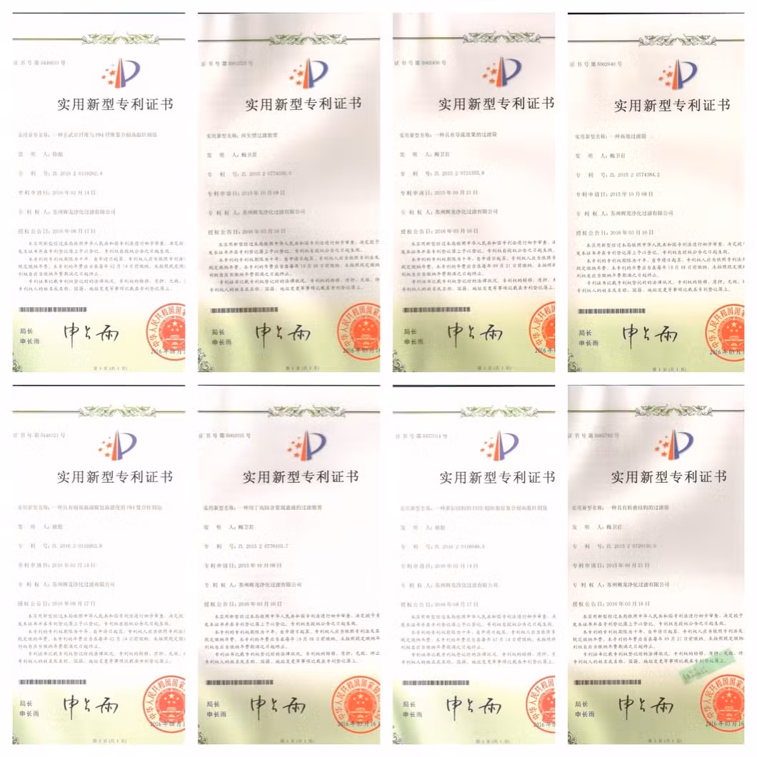 Chất lượng cao: Túi lọc bụi polyester nặng HL cho ứng dụng công nghiệp hình ảnh 17-description