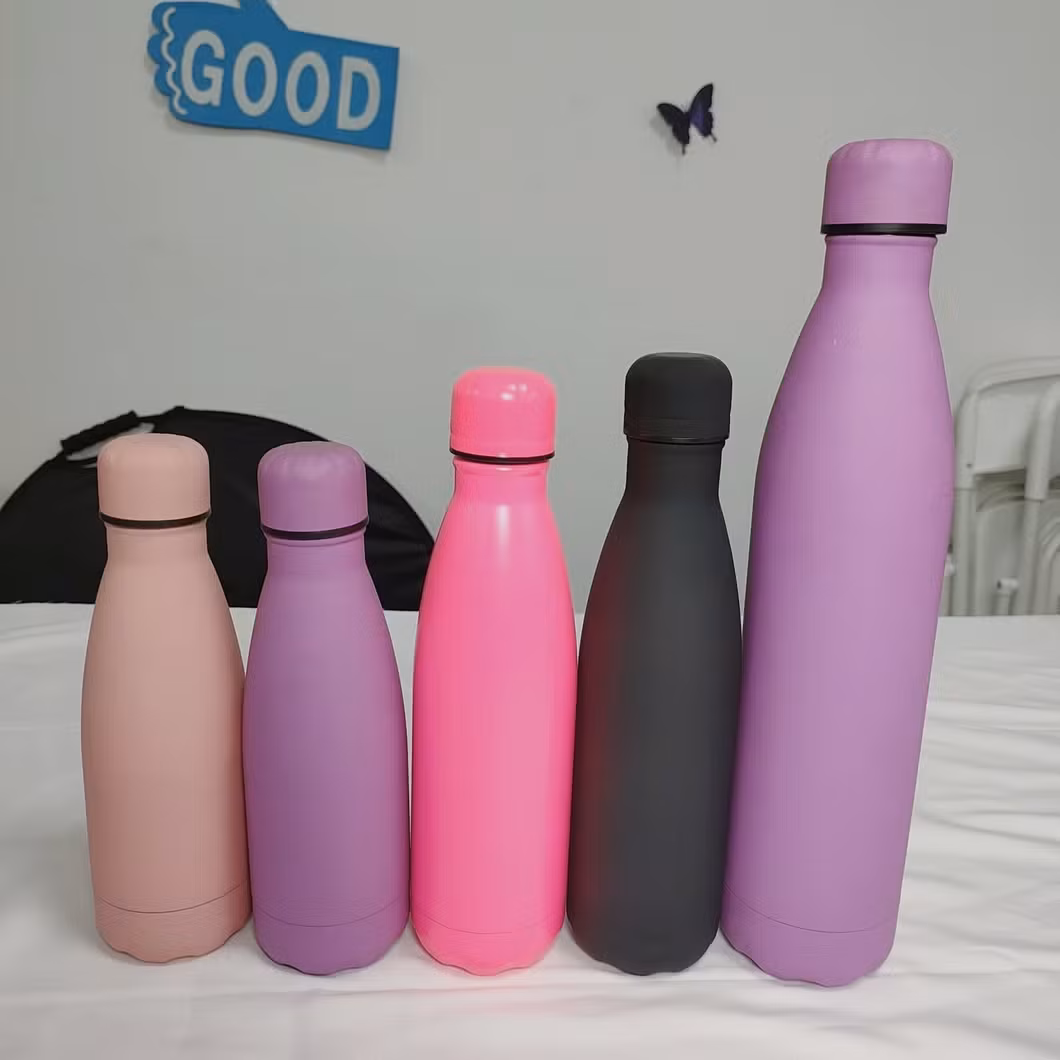 Bình giữ nhiệt hai lớp logo tùy chỉnh 500ml 750ml cách nhiệt, hình dạng cola thép không gỉ hình ảnh 17-description
