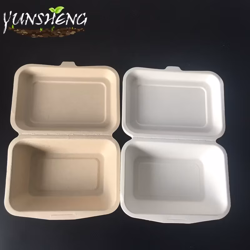 Hộp đựng cơm sinh học một lần từ tre hoặc bã mía, là lựa chọn hoàn hảo cho bữa tối và đồ ăn mang đi hình ảnh 17-description