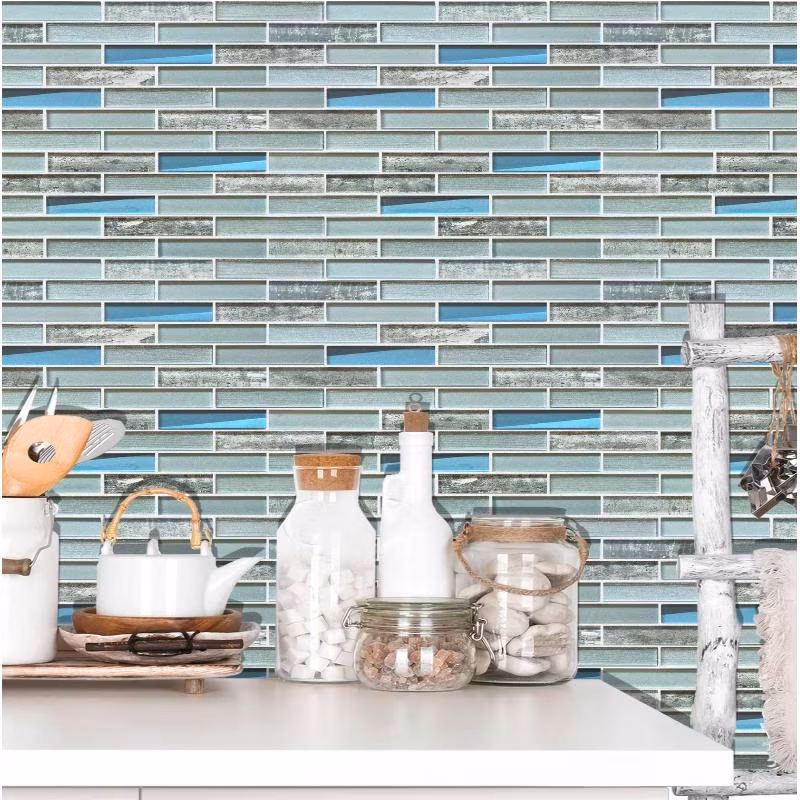 Gạch mosaic thủy tinh hình tam giác: Sự lựa chọn hoàn hảo cho bếp, phòng tắm và hồ bơi hình ảnh 17-description