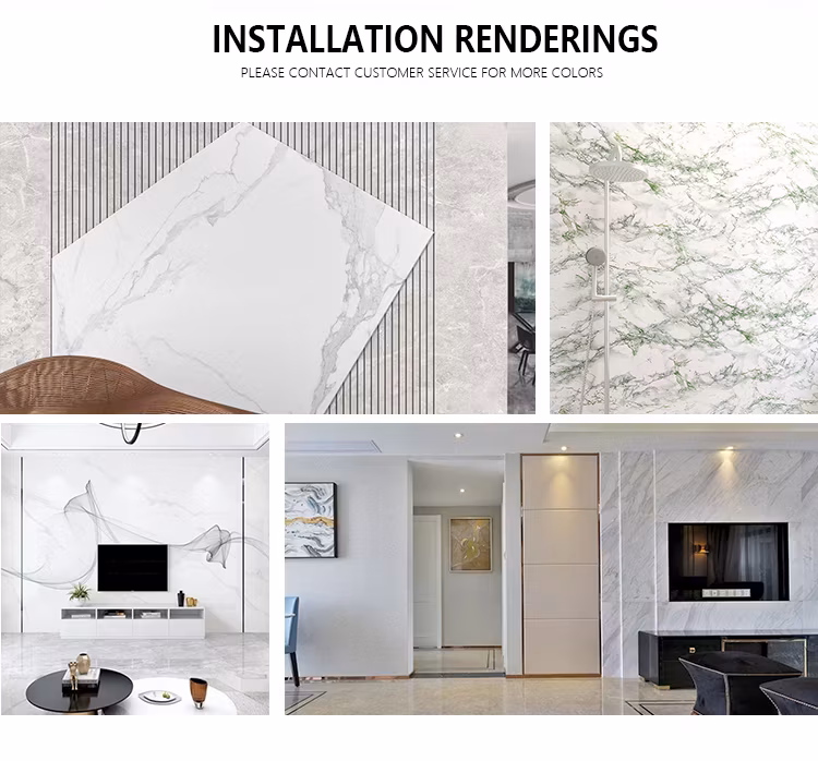 Tấm nhựa PVC hiệu ứng đá cẩm thạch bóng, sẵn sàng phục vụ theo kích thước yêu cầu hình ảnh 17-description