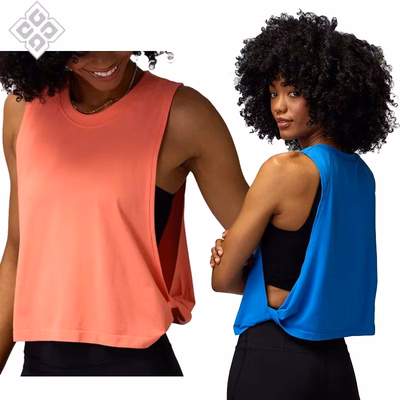 Áo Rộng Blouse Không Tay Dành Cho Nữ - Chất Liệu Thể Thao Cho Yoga, Chạy Bộ và Tập Luyện hình ảnh 17-description