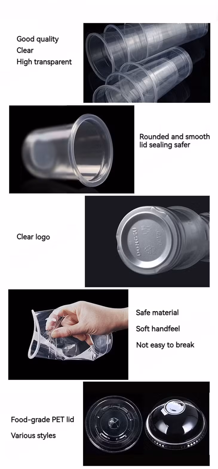 Cốc nước lạnh 12oz là sản phẩm in tùy chỉnh từ chất liệu nhựa trong suốt không gian hình ảnh 17-description