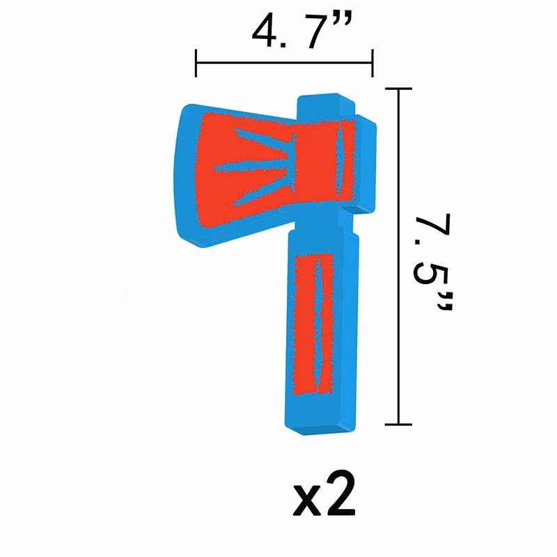 Đồ chơi ném rìu bằng bọt cho trẻ em - Sản phẩm bán buôn chất lượng hình ảnh 17-description