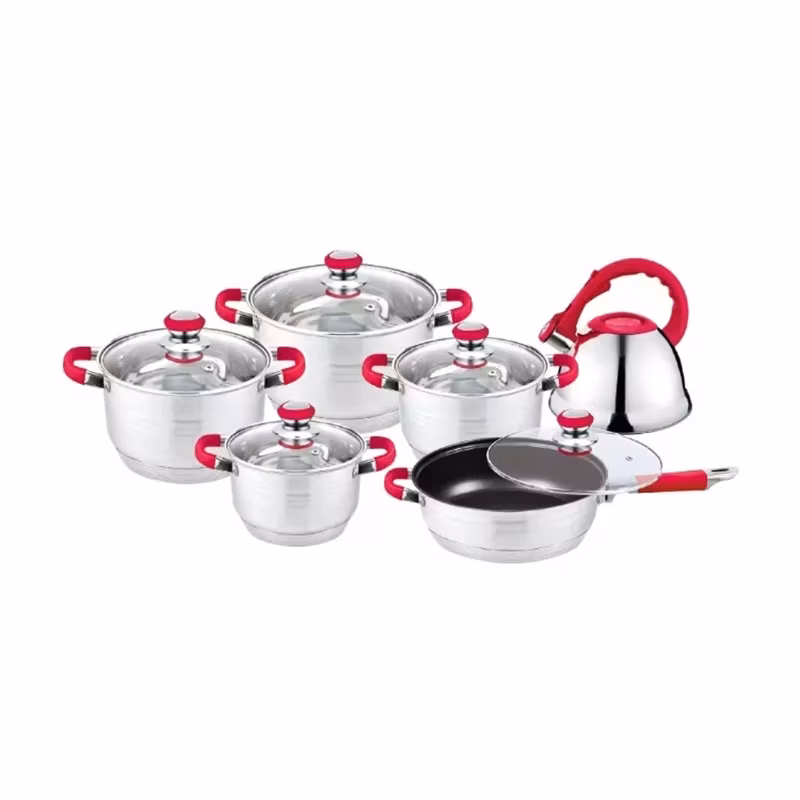 Bộ nồi inox đa dụng 12 món có lớp chống dính hiệu quả hình ảnh 17-description